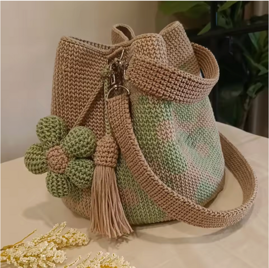 Crochet Flower Bag